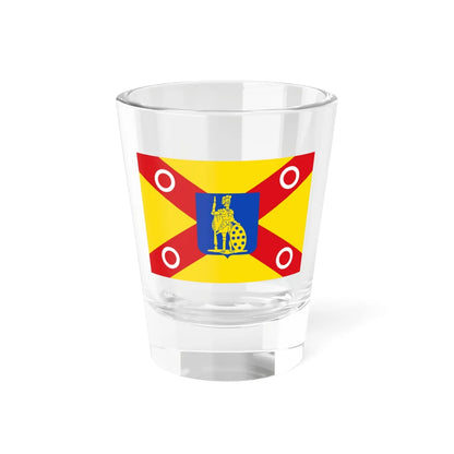 Hooglede vlag (Belgium) Shot Glass 1.5oz 1.5oz - Go Mug Yourself