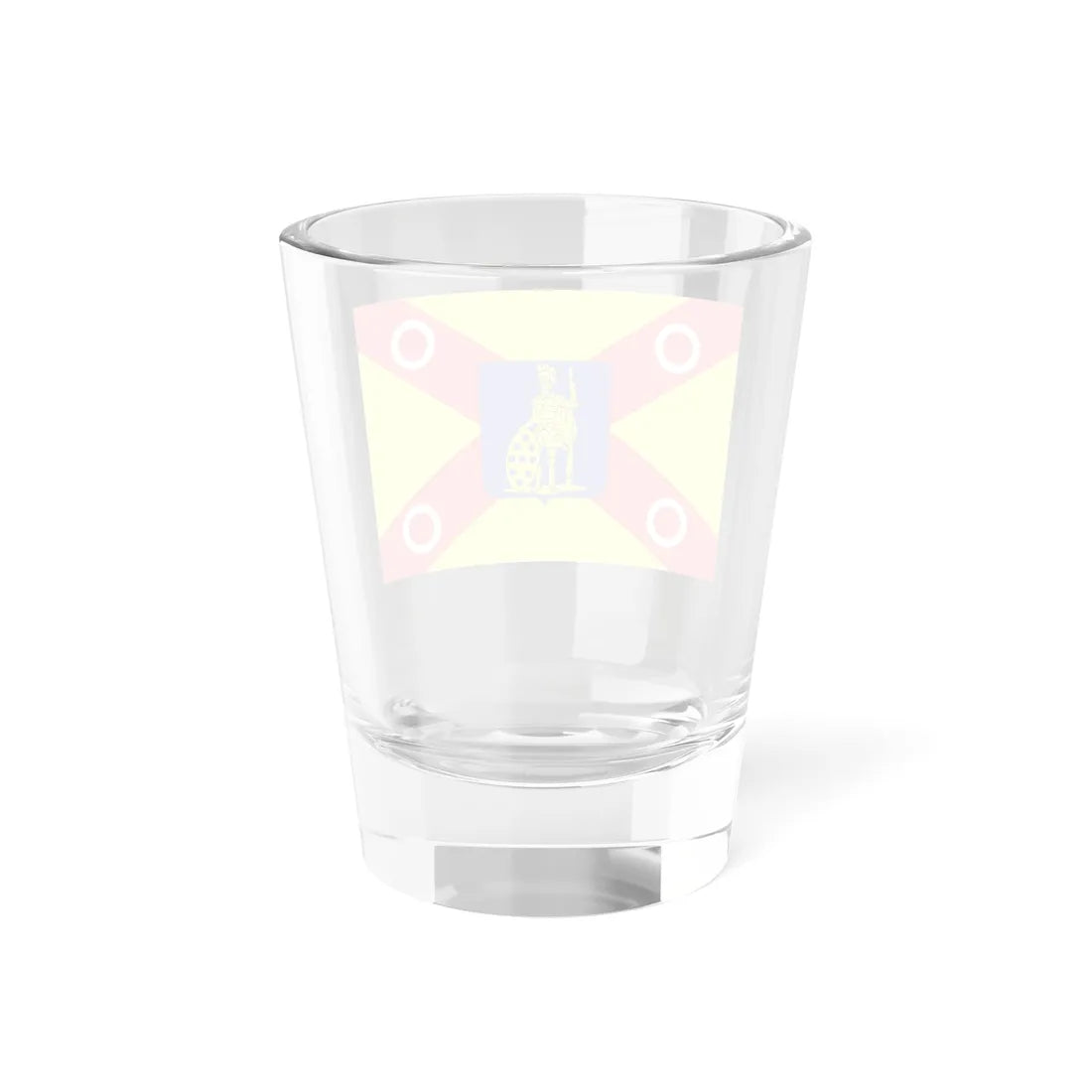 Hooglede vlag (Belgium) Shot Glass 1.5oz - Go Mug Yourself