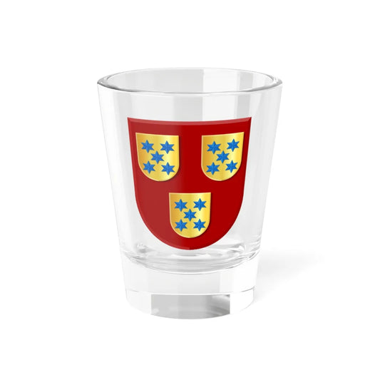 Hoogvliet wapen (Netherlands) (Coat of Arms) Shot Glass 1.5oz 1.5oz - Go Mug Yourself
