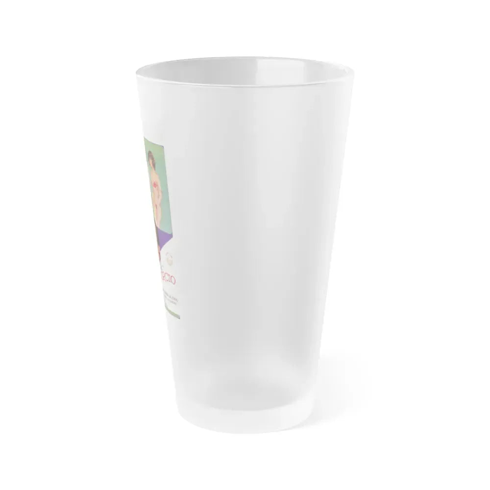 HOORAY FOR DIVORCE 1982 Movie Poster - Frosted Pint Glass 16oz - Go Mug Yourself