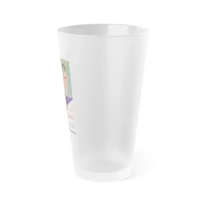 HOORAY FOR DIVORCE 1982 Movie Poster - Frosted Pint Glass 16oz - Go Mug Yourself
