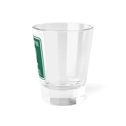 Hopewell Township Route 92 Perry County Ohio (Ohio) (Road Sign) Shot Glass 1.5oz - Go Mug Yourself