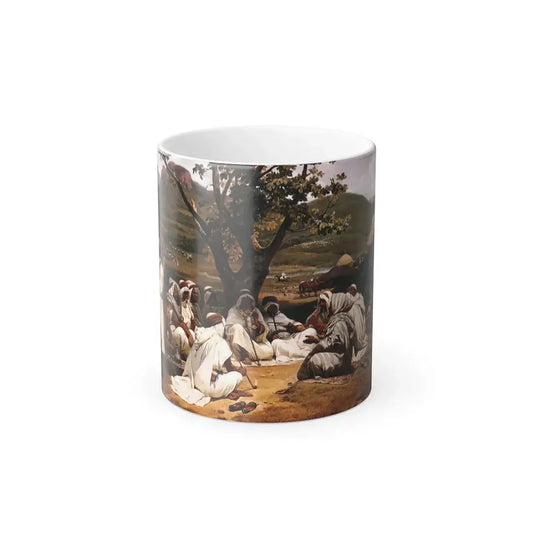 Horace Vernet (1789-1863) the arab tale-teller - 1833 - Color Changing Mug 11oz 11oz - Go Mug Yourself