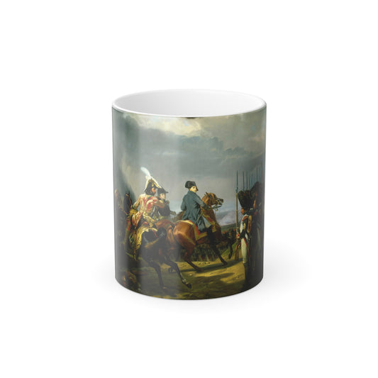 Horace Vernet (1789-1863) The Battle of Jena, October 14th 1806 - 1836 - Color Changing Mug 11oz-11oz-Go Mug Yourself