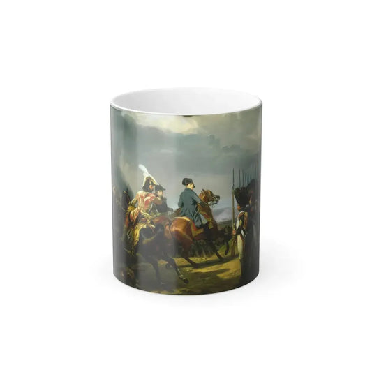 Horace Vernet (1789-1863) The Battle of Jena, October 14th 1806 - 1836 - Color Changing Mug 11oz 11oz - Go Mug Yourself