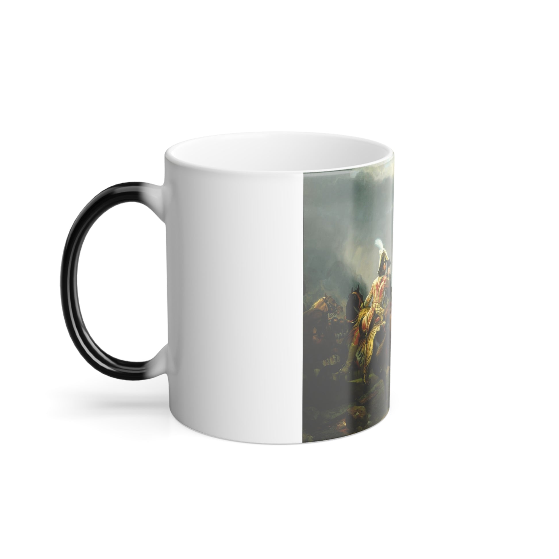 Horace Vernet (1789-1863) The Battle of Jena, October 14th 1806 - 1836 - Color Changing Mug 11oz-Go Mug Yourself