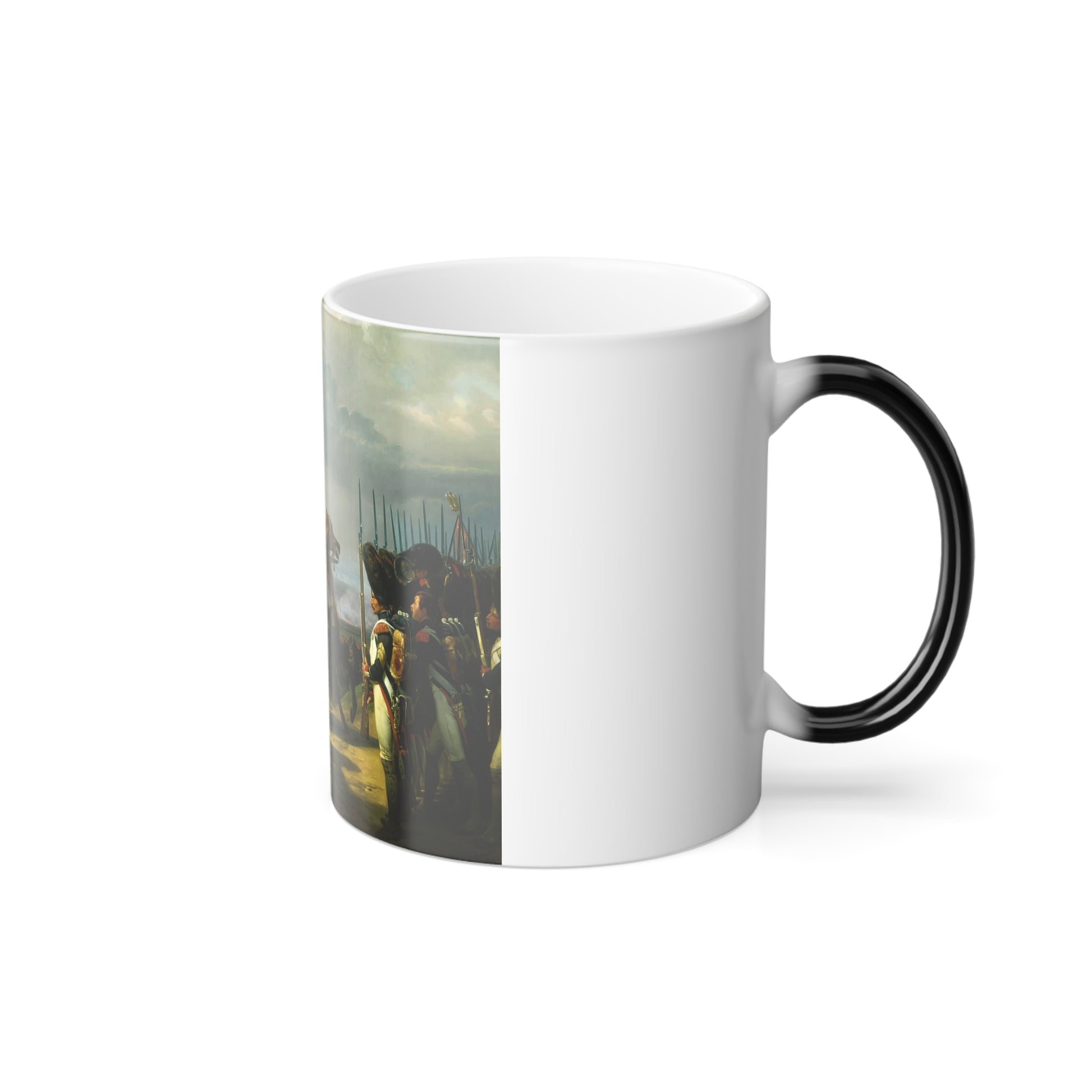 Horace Vernet (1789-1863) The Battle of Jena, October 14th 1806 - 1836 - Color Changing Mug 11oz-Go Mug Yourself