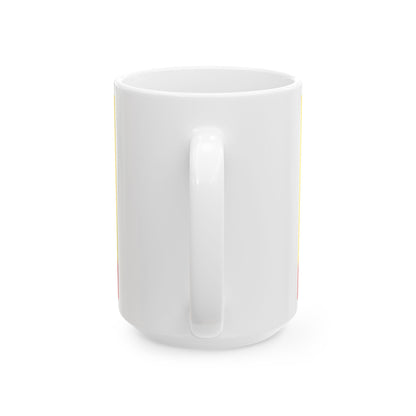 Horebeke vlag (Belgium) White Coffee Mug-Go Mug Yourself