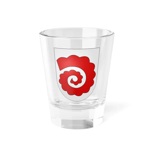 Horn-coat of arms (Switzerland) (Coat of Arms) Shot Glass 1.5oz 1.5oz - Go Mug Yourself