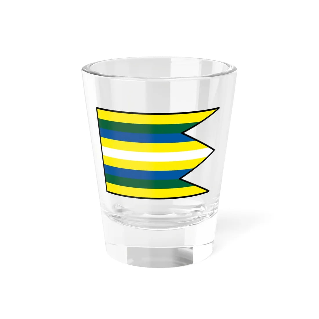 Horna Marikova Povazska Bystrica Flag (Slovakia) Shot Glass 1.5oz 1.5oz - Go Mug Yourself