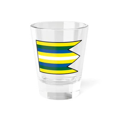 Horna Marikova Povazska Bystrica Flag (Slovakia) Shot Glass 1.5oz 1.5oz - Go Mug Yourself