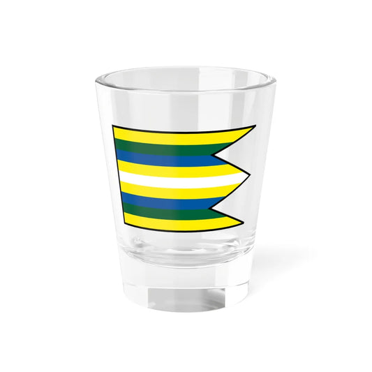 Horna Marikova Povazska Bystrica Flag (Slovakia) Shot Glass 1.5oz 1.5oz - Go Mug Yourself