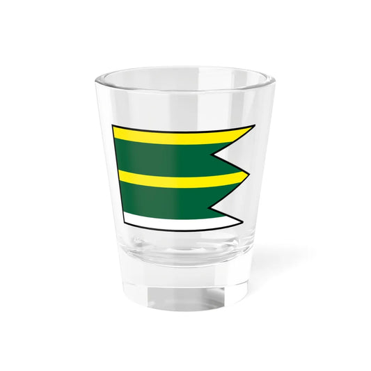 Horna Poruba Ilava Flag (Slovakia) Shot Glass 1.5oz 1.5oz - Go Mug Yourself