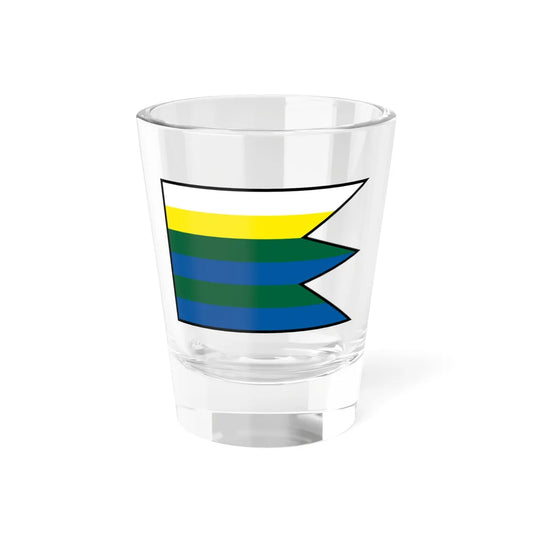 Horna Stubna Turcianske Teplice Flag (Slovakia) Shot Glass 1.5oz 1.5oz - Go Mug Yourself