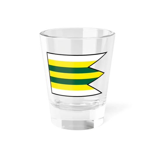 Horna Ves Prievidza Flag (Slovakia) Shot Glass 1.5oz 1.5oz - Go Mug Yourself