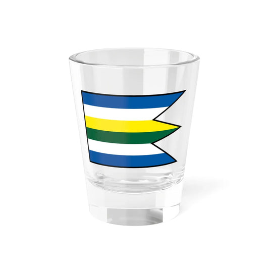 Hornany Trencin Flag (Slovakia) Shot Glass 1.5oz 1.5oz - Go Mug Yourself