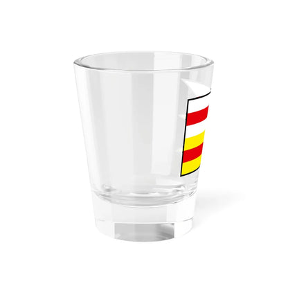Horne Mladonice Krupina Flag (Slovakia) Shot Glass 1.5oz - Go Mug Yourself