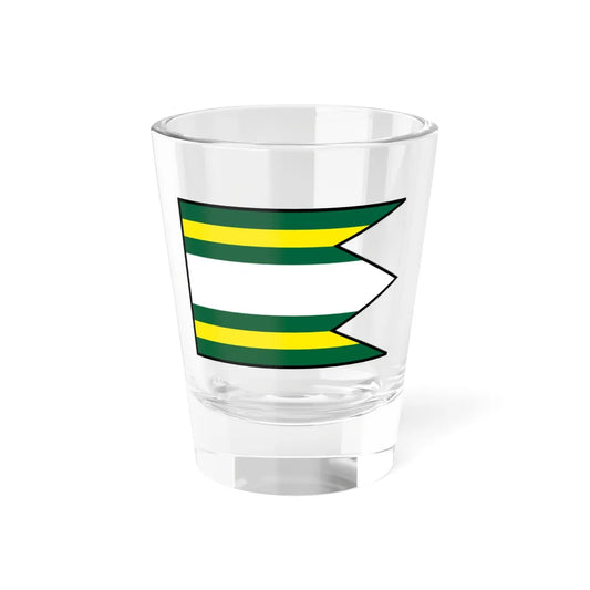 Horne Myto Dunajska Streda Flag (Slovakia) Shot Glass 1.5oz 1.5oz - Go Mug Yourself