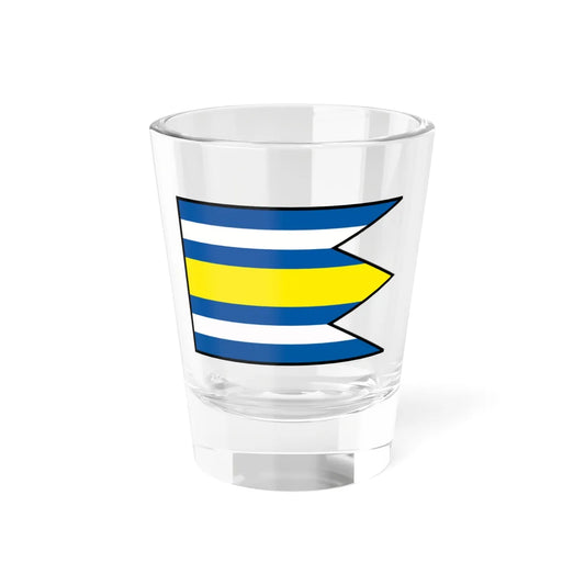 Horne Nastice Banovce Nad Bebravou Flag (Slovakia) Shot Glass 1.5oz 1.5oz - Go Mug Yourself