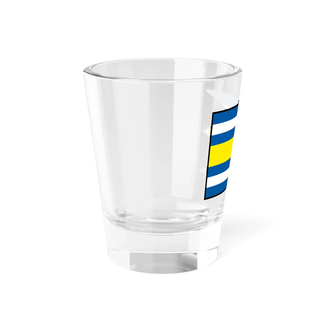 Horne Nastice Banovce Nad Bebravou Flag (Slovakia) Shot Glass 1.5oz - Go Mug Yourself