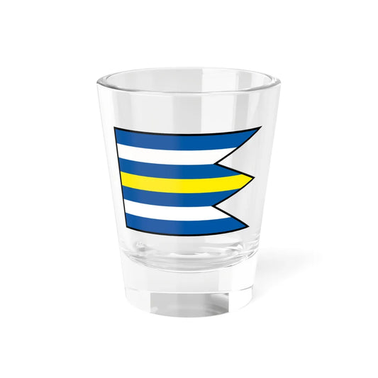 Horne Obdokovce Topolcany Flag (Slovakia) Shot Glass 1.5oz 1.5oz - Go Mug Yourself