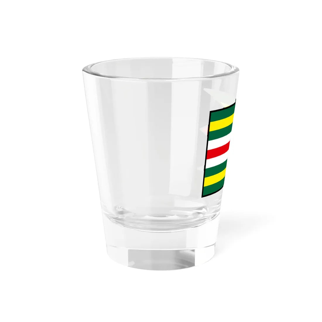 Horne Otrokovce Hlohovec Flag (Slovakia) Shot Glass 1.5oz - Go Mug Yourself