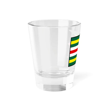 Horne Otrokovce Hlohovec Flag (Slovakia) Shot Glass 1.5oz - Go Mug Yourself