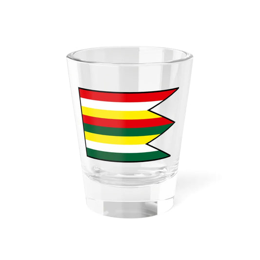 Horne Prsany Banska Bystrica Flag (Slovakia) Shot Glass 1.5oz 1.5oz - Go Mug Yourself