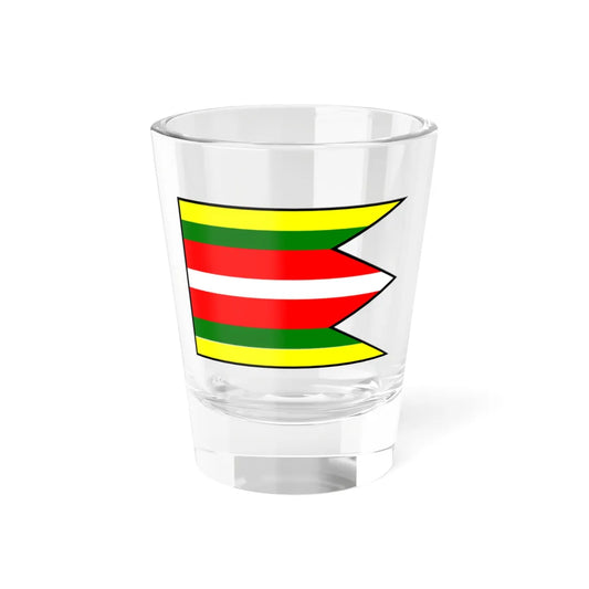 Horne Semerovce Levice Flag (Slovakia) Shot Glass 1.5oz 1.5oz - Go Mug Yourself