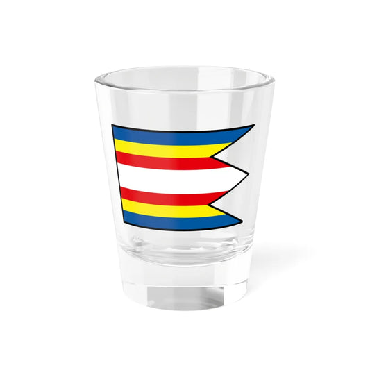 Horne Srnie Trencin Flag (Slovakia) Shot Glass 1.5oz 1.5oz - Go Mug Yourself