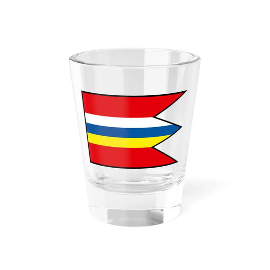 Horne Trhoviste Hlohovec Flag (Slovakia) Shot Glass 1.5oz 1.5oz - Go Mug Yourself