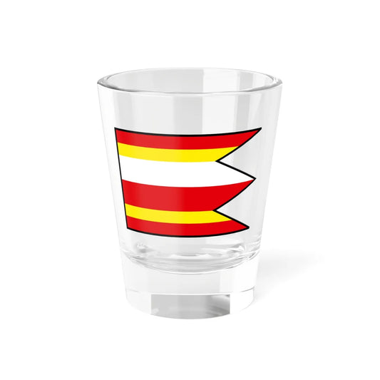 Horne Vestenice Prievidza Flag (Slovakia) Shot Glass 1.5oz 1.5oz - Go Mug Yourself