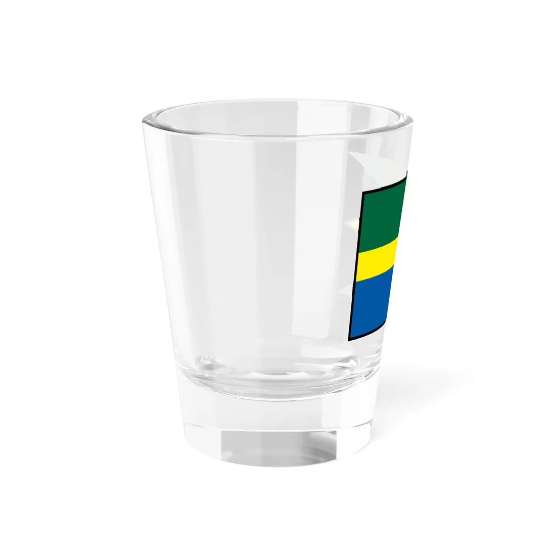 Horne Zahorany Rimavska Sobota Flag (Slovakia) Shot Glass 1.5oz - Go Mug Yourself