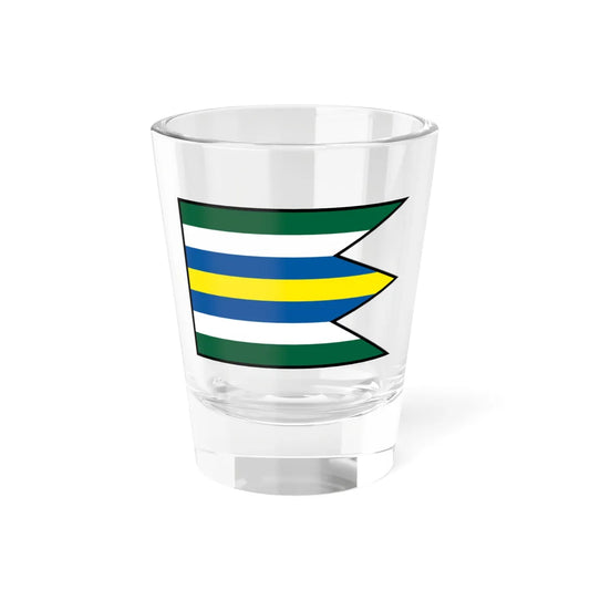 Horne Zelenice Hlohovec Flag (Slovakia) Shot Glass 1.5oz 1.5oz - Go Mug Yourself
