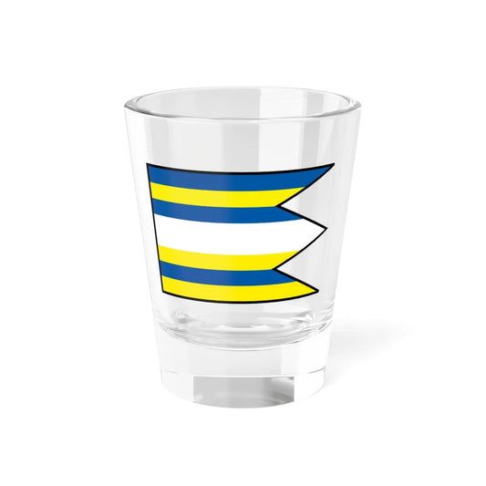 Horny Badin Krupina Flag (Slovakia) Shot Glass 1.5oz 1.5oz - Go Mug Yourself