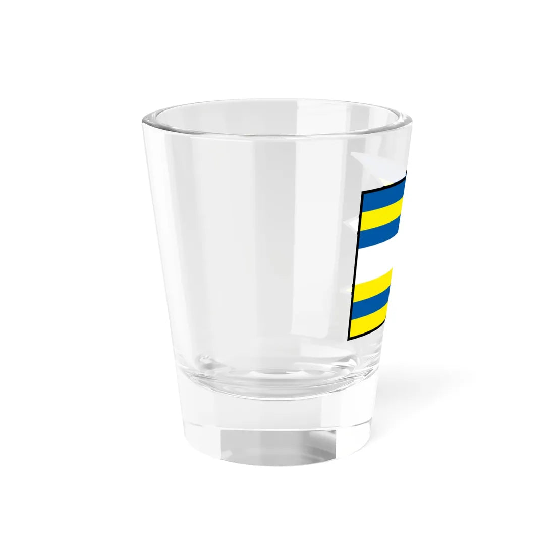 Horny Badin Krupina Flag (Slovakia) Shot Glass 1.5oz - Go Mug Yourself