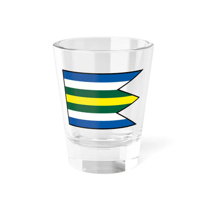 Horny Hricov Zilina Flag (Slovakia) Shot Glass 1.5oz 1.5oz - Go Mug Yourself