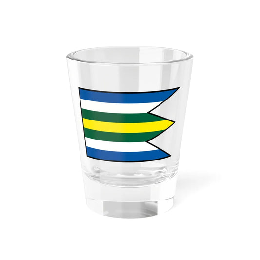 Horny Hricov Zilina Flag (Slovakia) Shot Glass 1.5oz 1.5oz - Go Mug Yourself