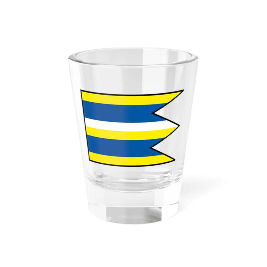 Horny Kalnik Martin Flag (Slovakia) Shot Glass 1.5oz 1.5oz - Go Mug Yourself