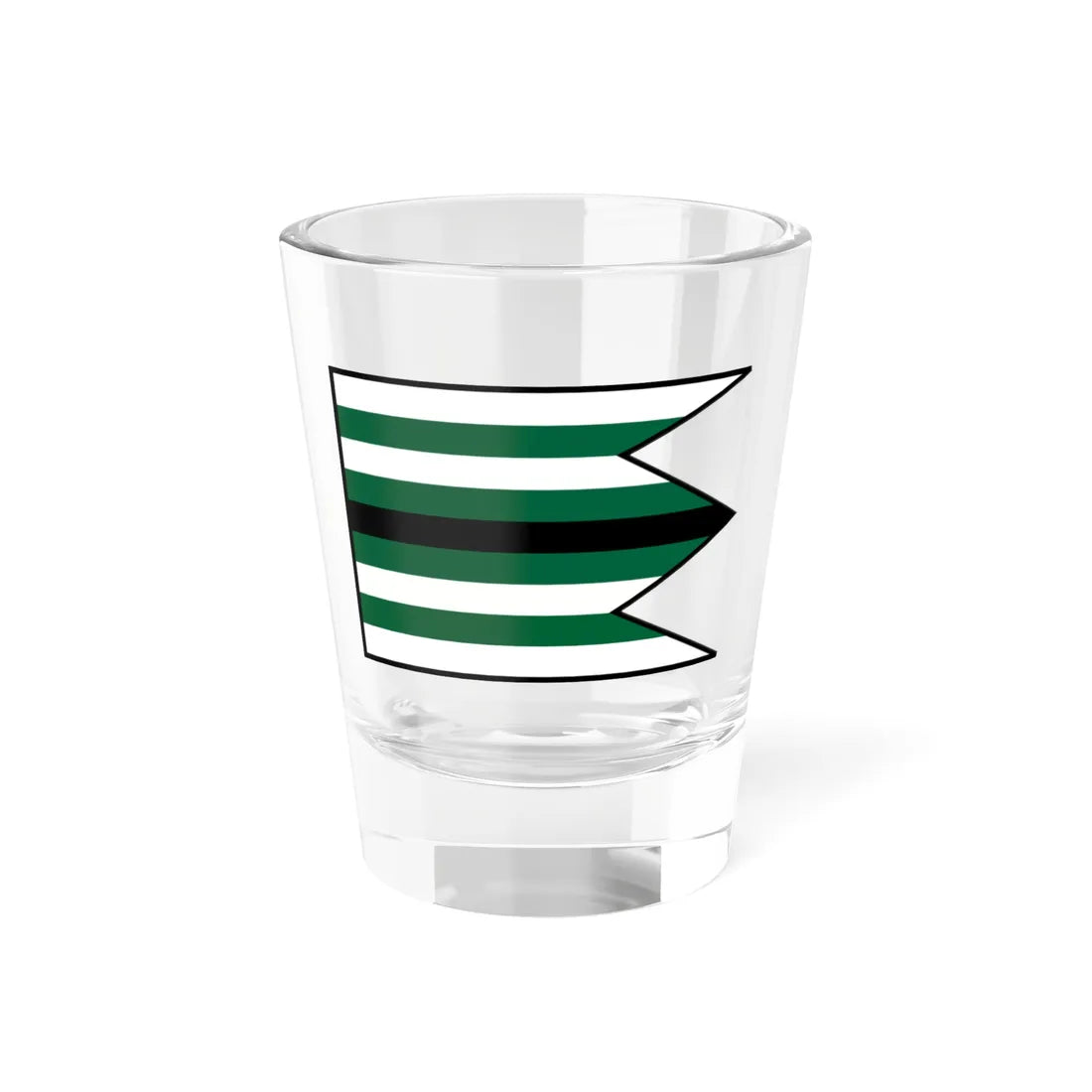 Horny Tisovnik Detva Flag (Slovakia) Shot Glass 1.5oz 1.5oz - Go Mug Yourself