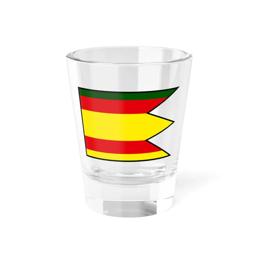 Horny Vadicov Kysucke Nove Mesto Flag (Slovakia) Shot Glass 1.5oz 1.5oz - Go Mug Yourself
