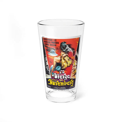 HORROR CASTLE (THE VIRGIN OF NUREMBERG) (FRENCH) 2 1963 Movie Poster - Pint Glass 16oz 16oz - Go Mug Yourself