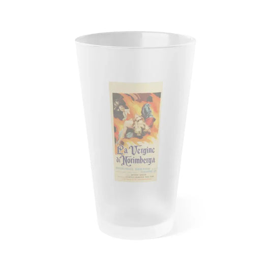 HORROR CASTLE (THE VIRGIN OF NUREMBERG) (ITALIAN) 1963 Movie Poster - Frosted Pint Glass 16oz 16oz Frosted - Go Mug Yourself