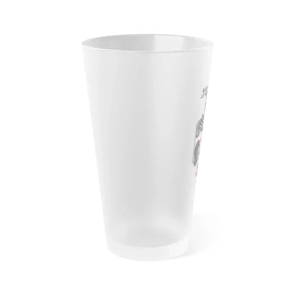 HORROR HOSPITAL 1973 Movie Poster - Frosted Pint Glass 16oz - Go Mug Yourself