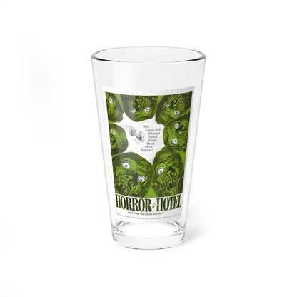 HORROR HOTEL 1960 Movie Poster - Pint Glass 16oz 16oz - Go Mug Yourself