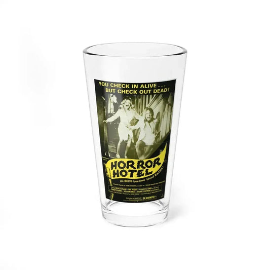 HORROR HOTEL (EATEN ALIVE) 1960 Movie Poster - Pint Glass 16oz 16oz - Go Mug Yourself