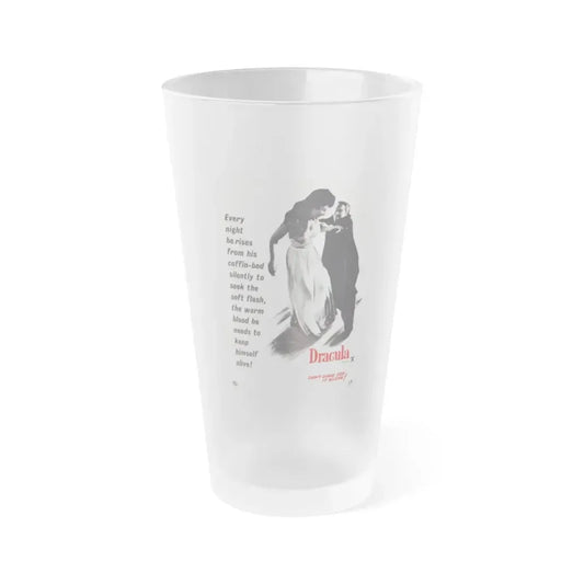HORROR OF DRACULA (3) 1958 Movie Poster - Frosted Pint Glass 16oz Default Title - Go Mug Yourself