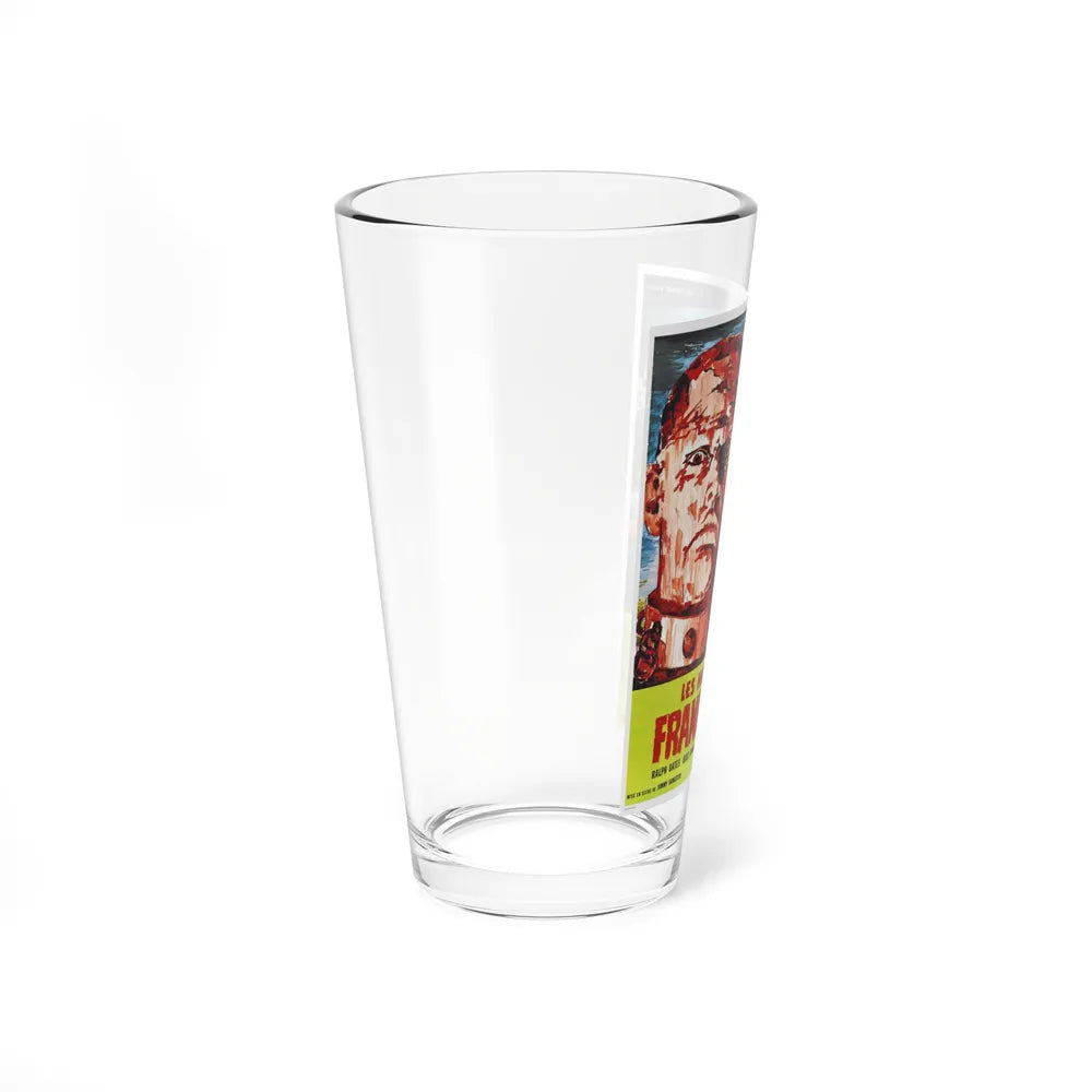 HORROR OF FRANKENSTEIN 1970 Movie Poster - Pint Glass 16oz - Go Mug Yourself