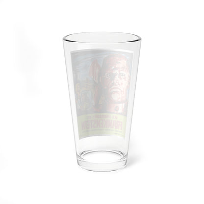 HORROR OF FRANKENSTEIN 1970 Movie Poster - Pint Glass 16oz-Go Mug Yourself