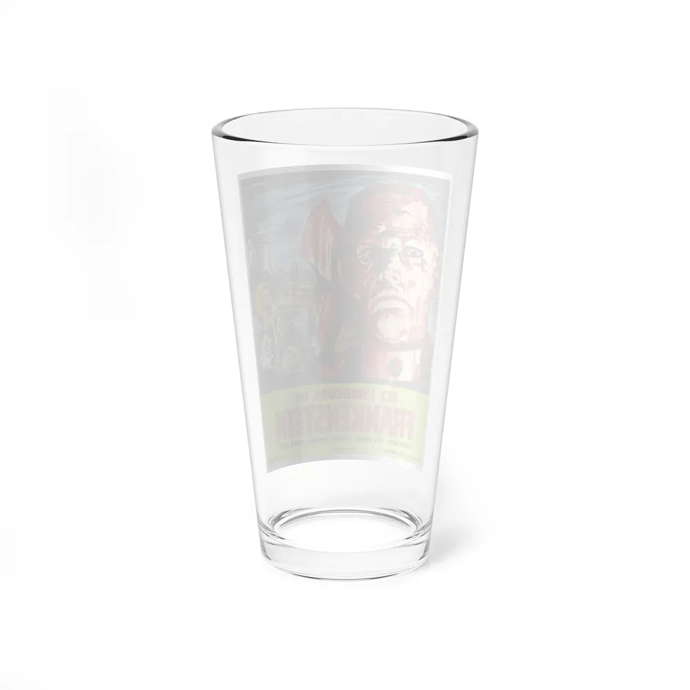 HORROR OF FRANKENSTEIN 1970 Movie Poster - Pint Glass 16oz - Go Mug Yourself
